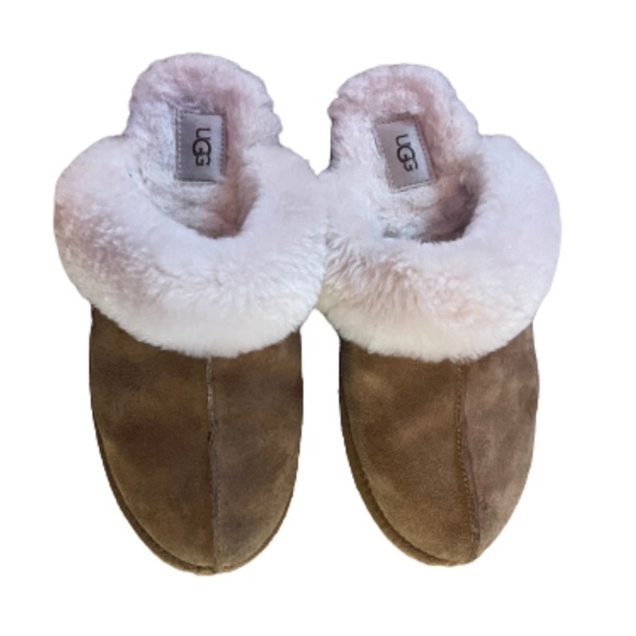 UGGs - Scuffette II Slippers, Chestnut Brown, Women’s Size 9 - Picture 3 of 8